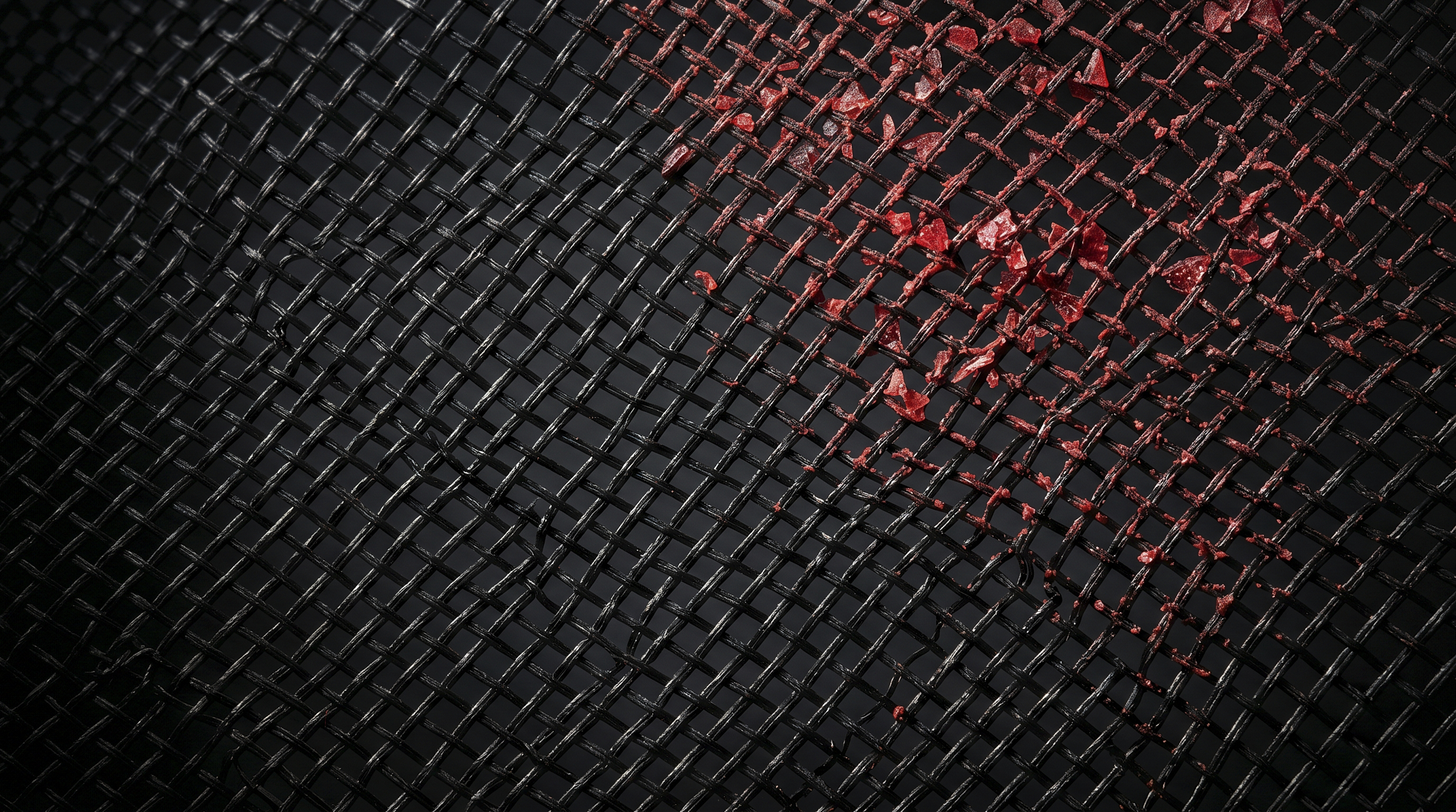 Nahaufnahme Siebdrucksieb mit Farbe — Texturhintergrund